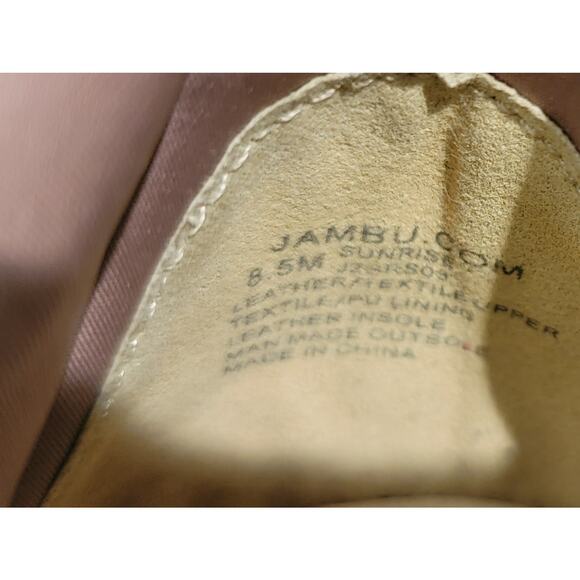 JBU by Jambu MaryJane Flats Sz 8.5 Red Slip On Memory Foam Adjustable Outdoor - Picture 10 of 10